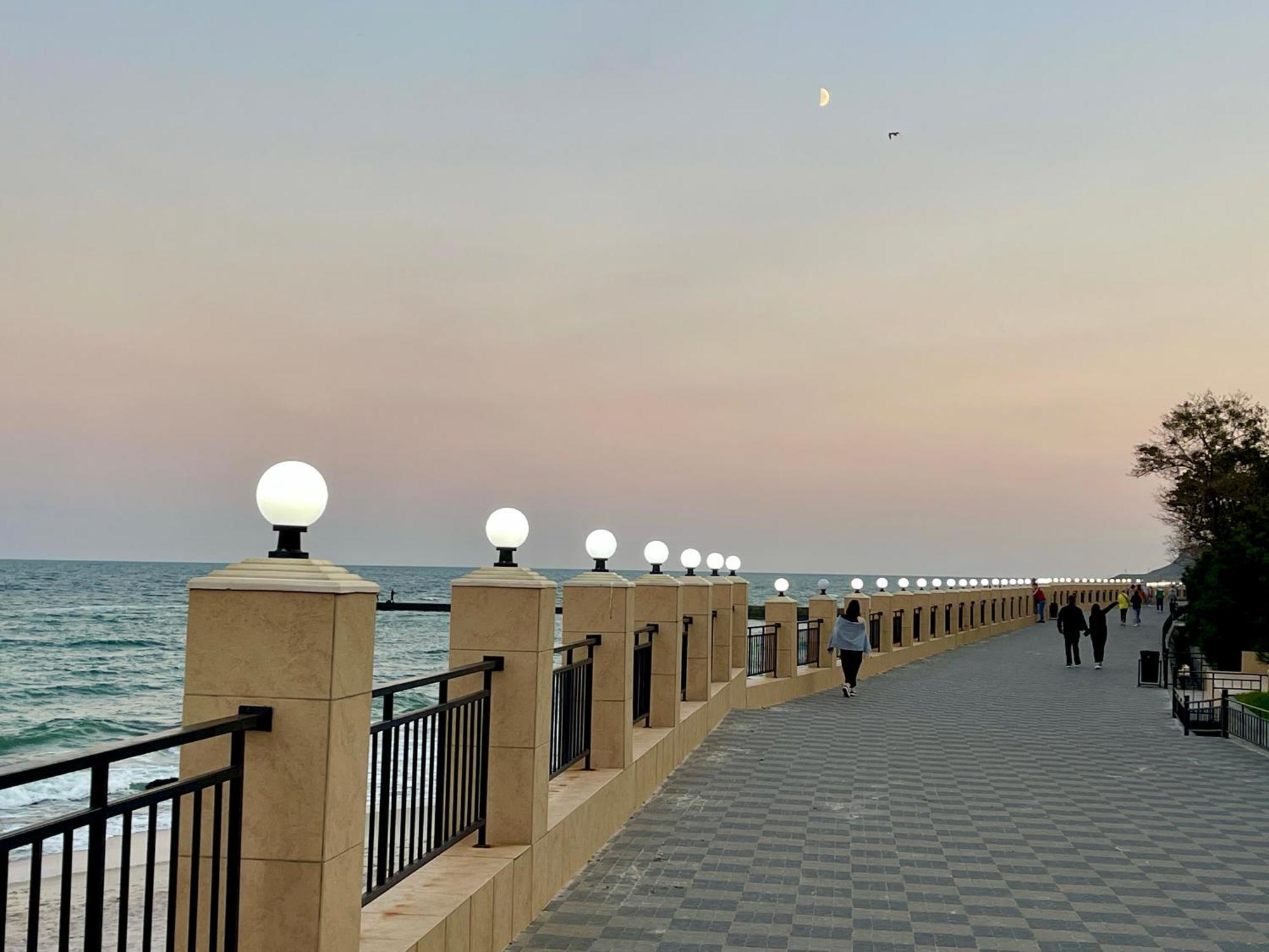 Апартаменты У Моря С Панорамным Видом Золотой Берег โอเดสซา ภายนอก รูปภาพ